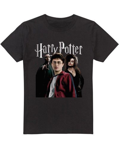 Harry Potter Hogwarts 90s T-shirt - Black