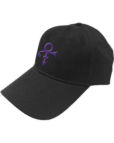 Prince Purple Symbol Baseball Cap - Black
