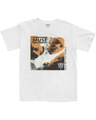 Muse Will Of The People Cotton T-shirt - White