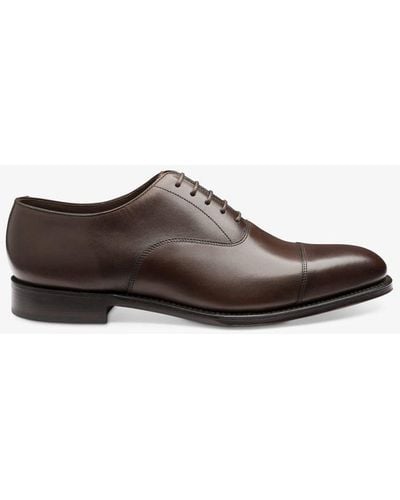 Loake 'aldwych' Calf Oxford Shoes - Brown