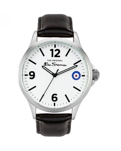 Ben Sherman Fashion Analogue Quartz Watch - Bs058b - White