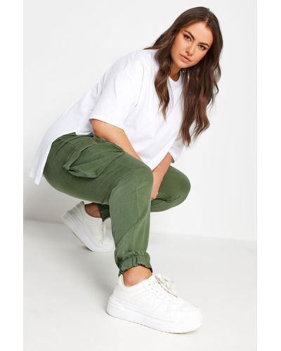 Yours Cargo Pocket Joggers - Green