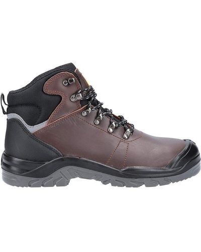 Amblers As203 Laymore Leather Safety Boot - Brown