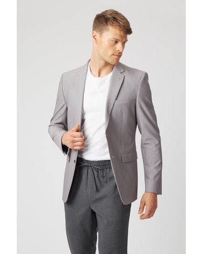 Burton Slim Fit Essential Grey Stretch Jacket