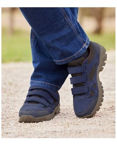 Atlas For Men Water Repellent Walking Shoes - Blue