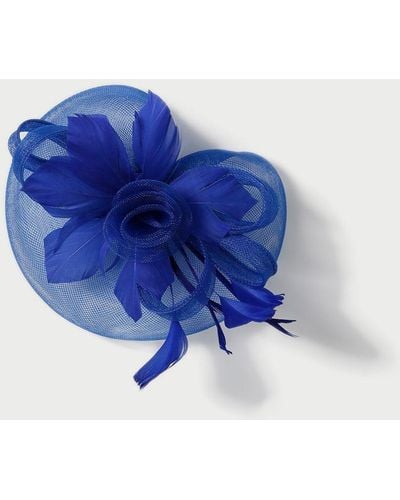 Dorothy Perkins Blue Large Flower Clip Fascinator