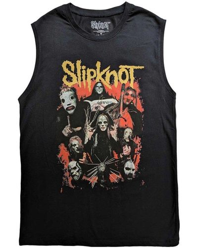 Slipknot Come Play Dying Cotton Tank Top - Black