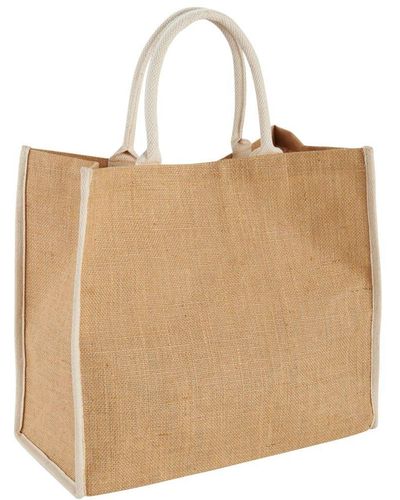 Bullet The Large Jute Tote Pack Of 2 - Natural