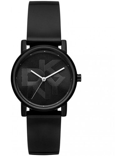 DKNY Soho Fashion Analogue Quartz Watch - Ny6614 - Black