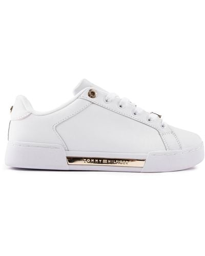 Tommy Hilfiger Court Trainers - White