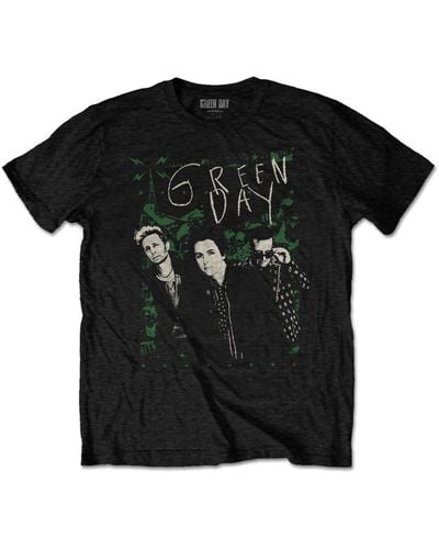 green day Green Lean T-shirt - Black