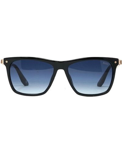 BMW Bw0002-h 01w Shiny Black Sunglasses - Blue