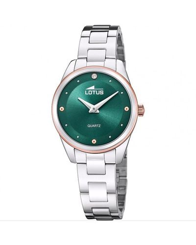 Lotus Stainless Steel Sports Analogue Quartz Watch - L18795/5 - Green