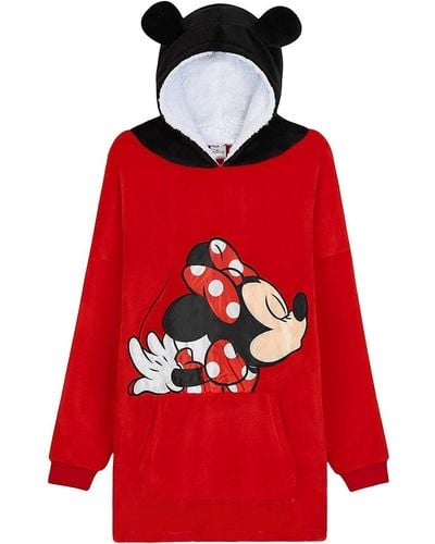 Disney Minnie Oversized Poncho - Red