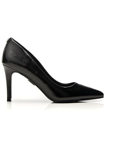 Moda In Pelle 'cassadee' Patent Court Shoes - Black