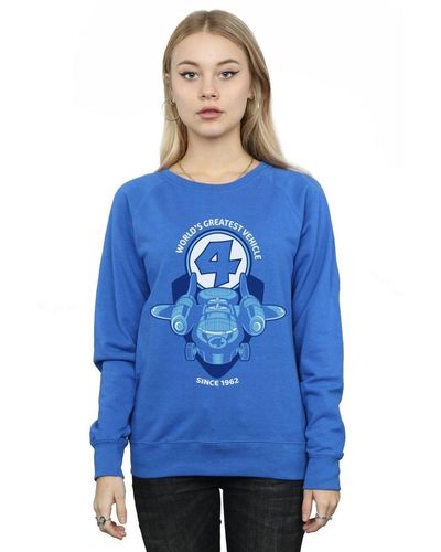 Marvel Fantastic Four Fantasticar Sweatshirt - Blue