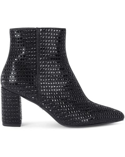 Carvela Kurt Geiger 'kianni Ankle' Fabric Boots - Black