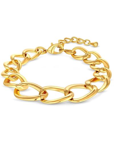 Jon Richard Gold Plated Chain Bracelet - Metallic