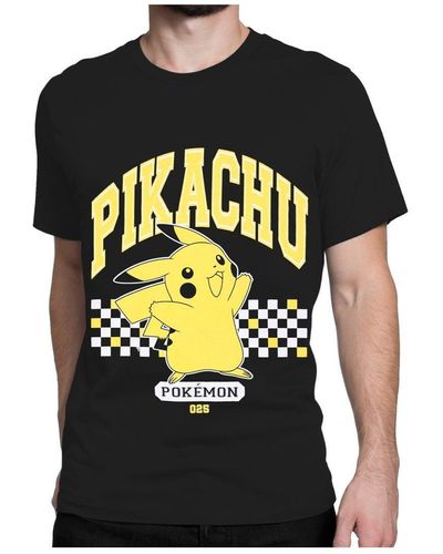 Pokemon Pikachu T-shirt - Black