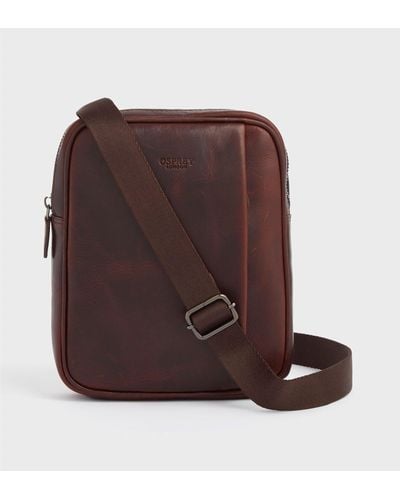 Osprey The Small Carter Leather 2 Way Messenger Bag - Brown