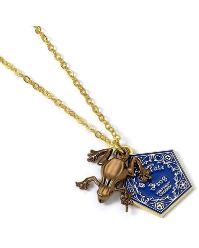 Harry Potter Chocolate Frog Necklace & Pendant - Blue