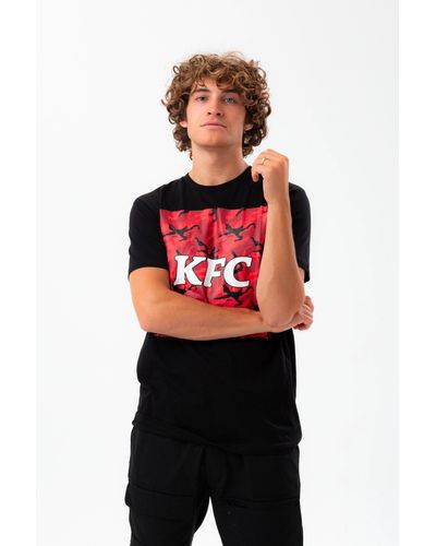 Hype X Kfc Camouflage T-shirt - Red