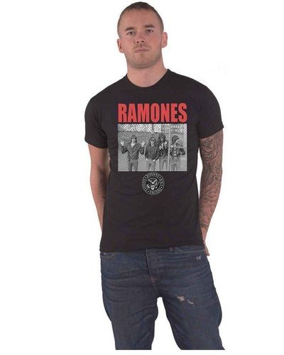Ramones Photograph T-shirt - Blue