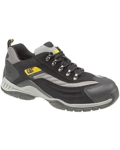 Caterpillar Moor Safety Trainer Safety Shoes - Black