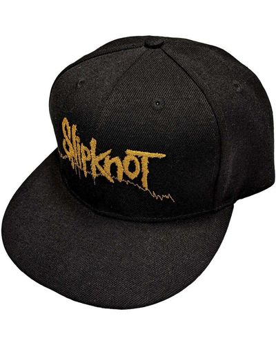 Slipknot Barcode Snapback Cap - Black