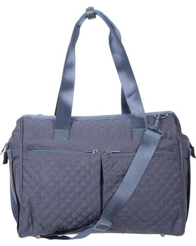 Mountain Warehouse Baby Changing Tote 25l Everyday Organiser Shoulder Bag - Blue