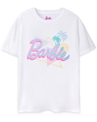 Barbie Palm Tree T-shirt - White