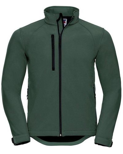 Russell Soft Shell Jacket - Green