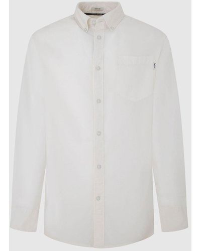 Pepe Jeans Prince Shirt Wht - White