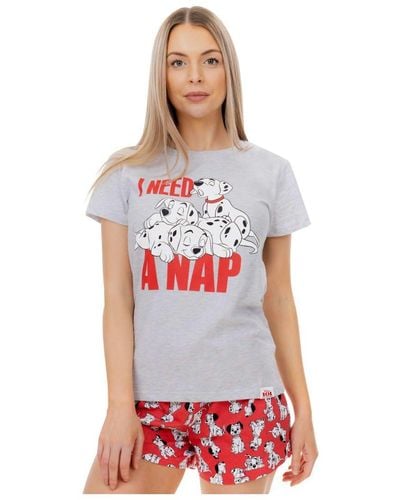 Disney 101 Dalmatians Short Pyjamas - White