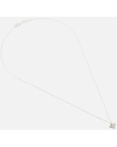 Accessorize Cut-out Bee Pendant Necklace - Metallic