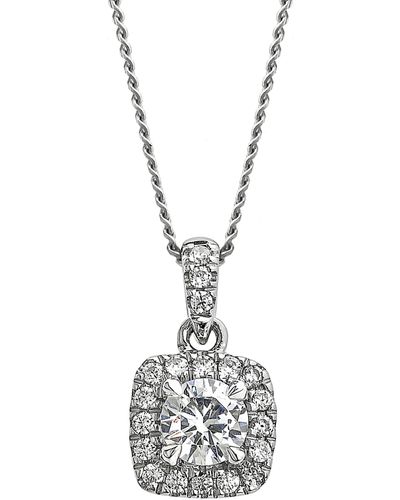 Created Brilliance Zoey White Gold Lab Grown Diamond Necklace
