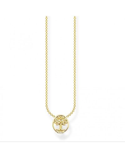 THOMAS SABO Jewellery Charm Club Sterling Silver Necklace - Ke2126-414-14-l45v - White