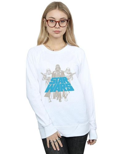 Star Wars Vintage Empire Sweatshirt - White