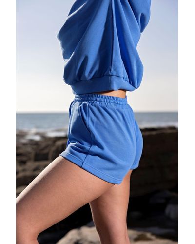 BeReal 'coral' Shorts - Blue