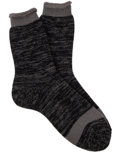 Totes Mens 3.0 Tog Brushed Inside Thermal Socks - Black