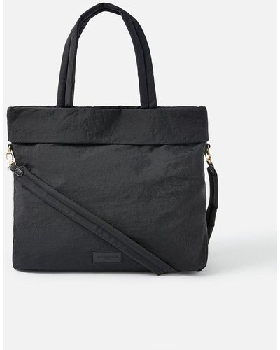Accessorize 'sadie' Shopper Bag With Recycled Polyester - Black