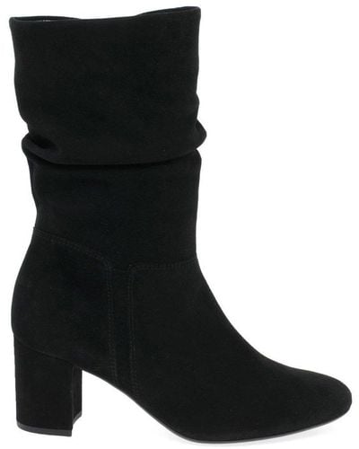 Gabor 'vangola' Mid-length Boots - Black