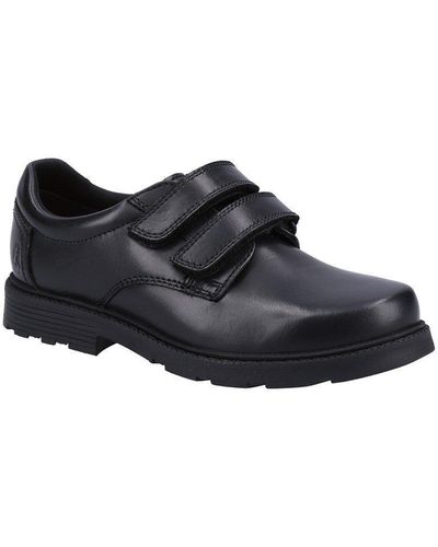 Hush Puppies 'logan ' School Shoes - Black