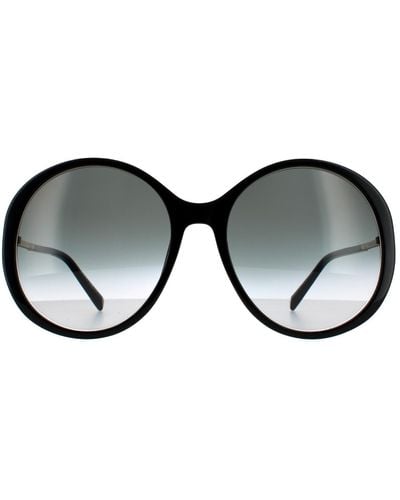 Givenchy Round Black Grey Gradient Gv7189/s Sunglasses