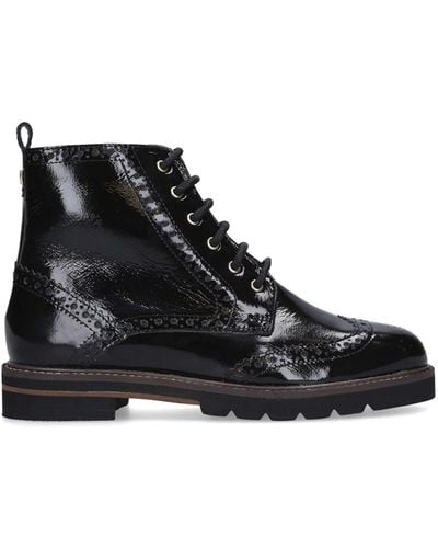 Carvela Kurt Geiger 'shock' Leather Boots - Black