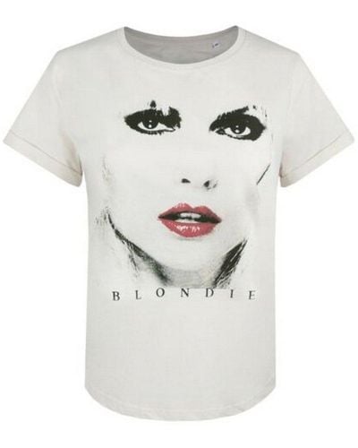 BLONDIE Lips T-shirt - White