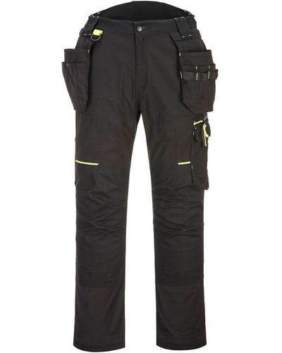 Portwest Wx3 Eco Stretch Holster Pocket Trousers - Black