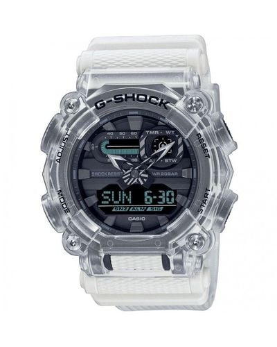 G-Shock G Shock Plastic Resin Classic Combination Watch - Ga-900skl-7aer - Black