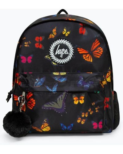 Hype Winter Butterfly Backpack - Black