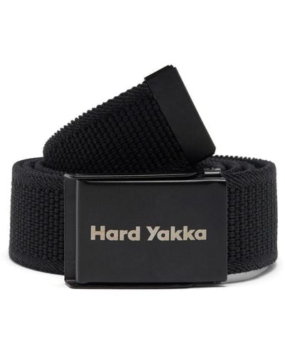 Hard Yakka Stretch Webbing Belt - Black